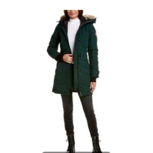 Women's Canada Goose Lorette Parka Algonquin green XS (MSRP $1475)